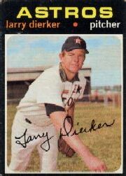 1971 Topps Baseball Cards      540     Larry Dierker
